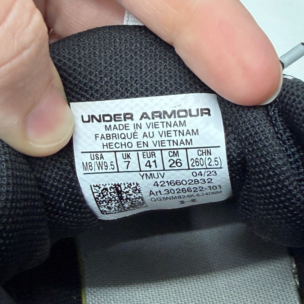 Under Armour Stephen Curry 3Z7 Basketball Shoes White‎ Black 3026622-101 Mens 8 - Picture 8 of 8